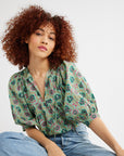 MILLE Clothing Thalia Top in Caribbean Floral