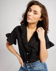 MILLE Clothing Vanessa Top in Black