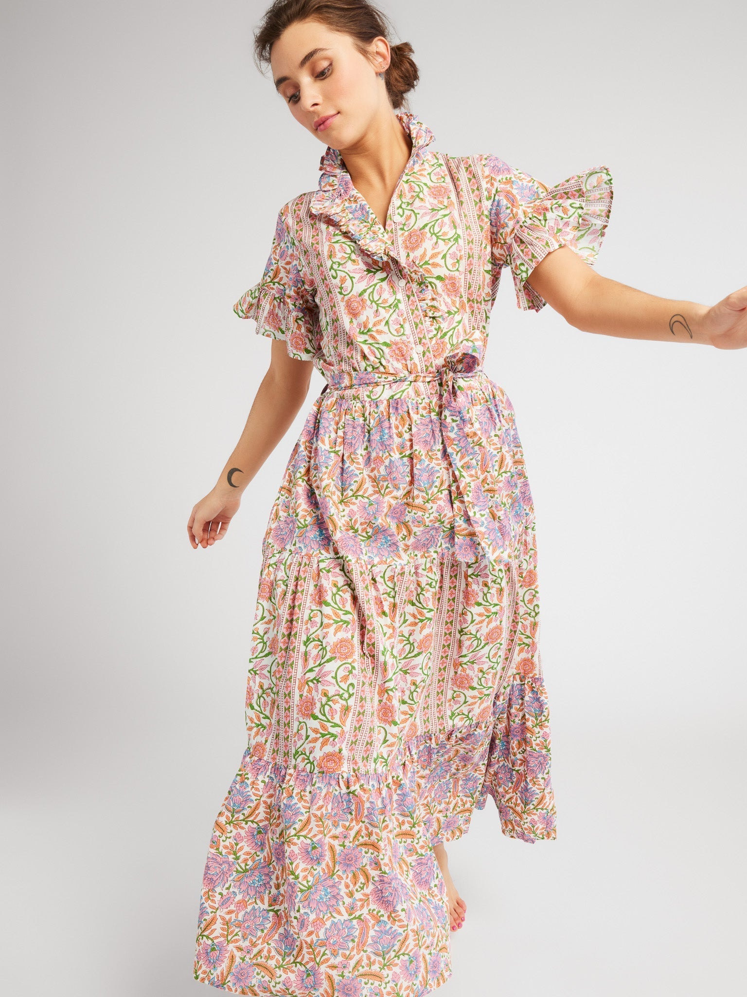 MILLE Clothing Victoria Dress in Avignon Floral