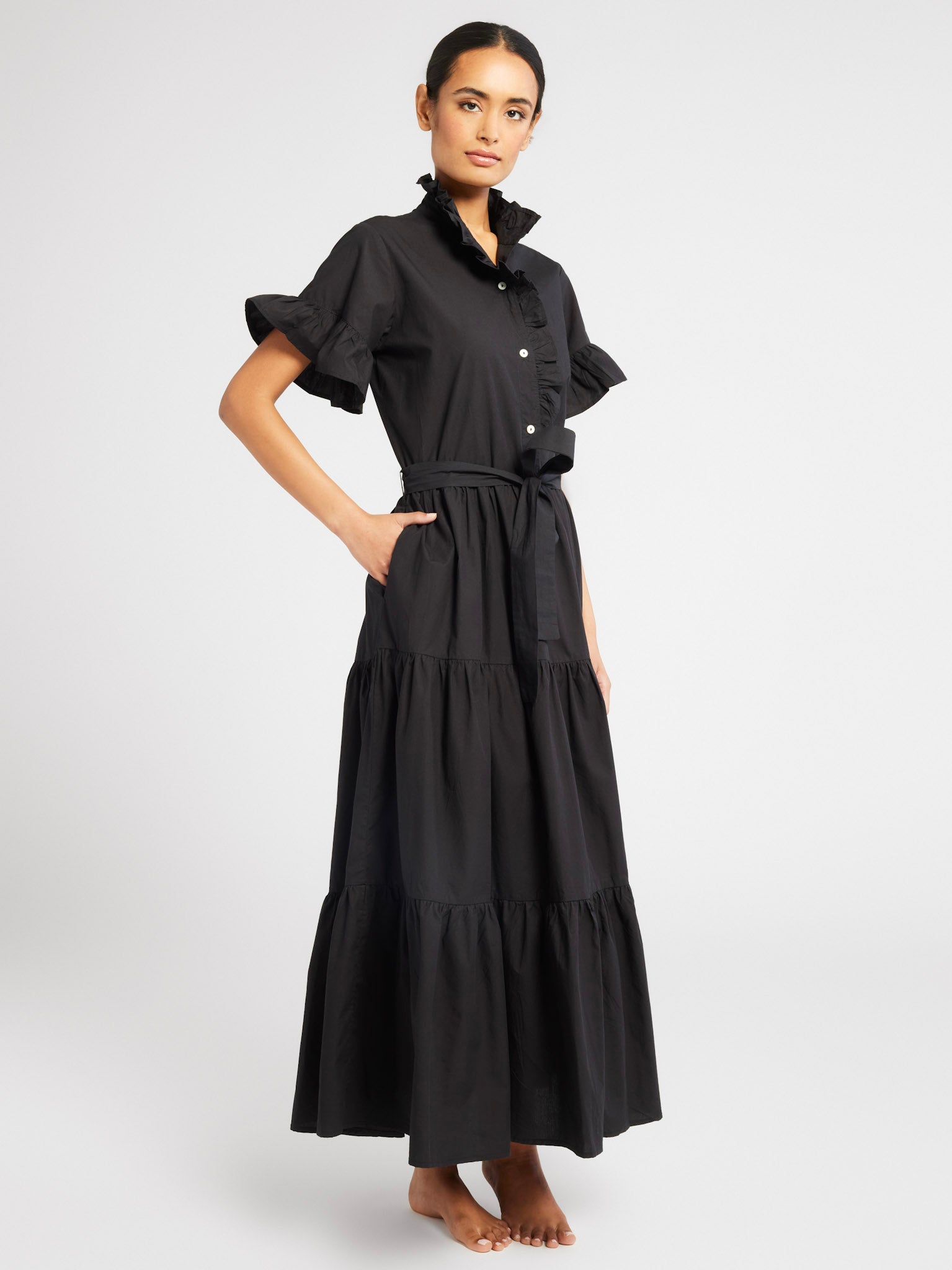 MILLE Clothing Victoria Dress in Black