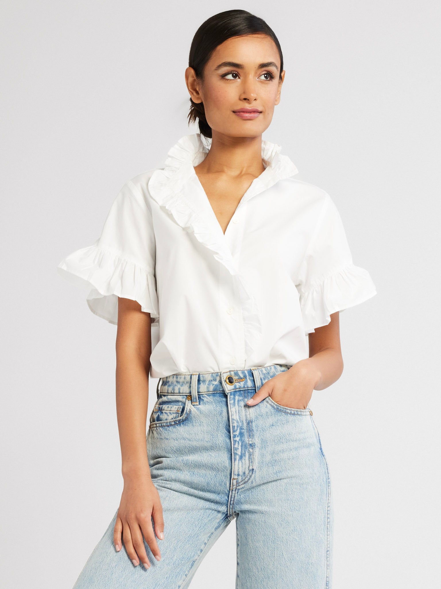 Vanessa Top in White – MILLE